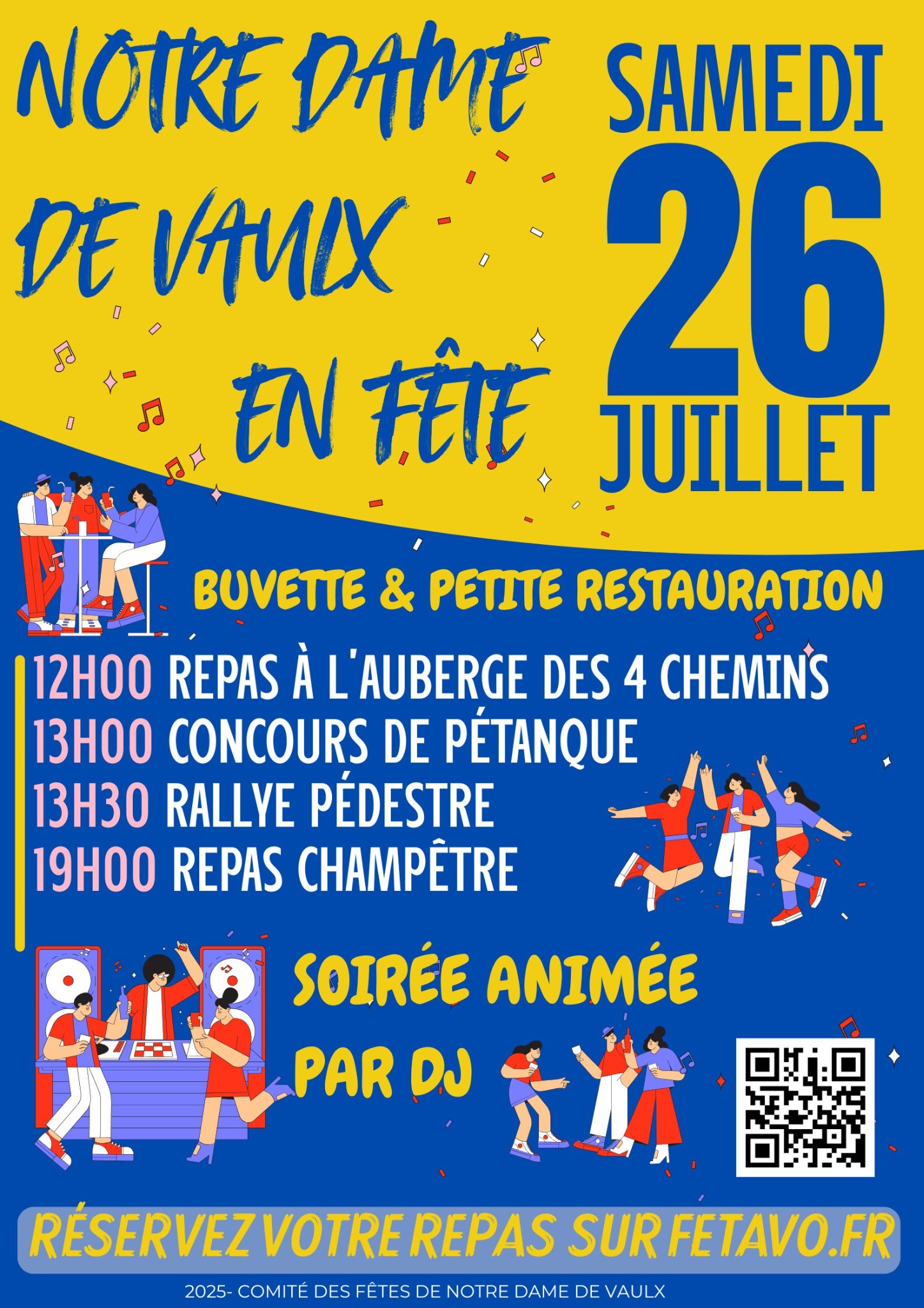 Affiche de la fête